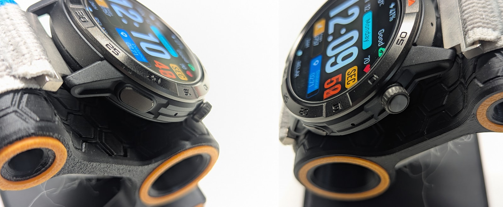 AGM Legion Pro rotating crown and button