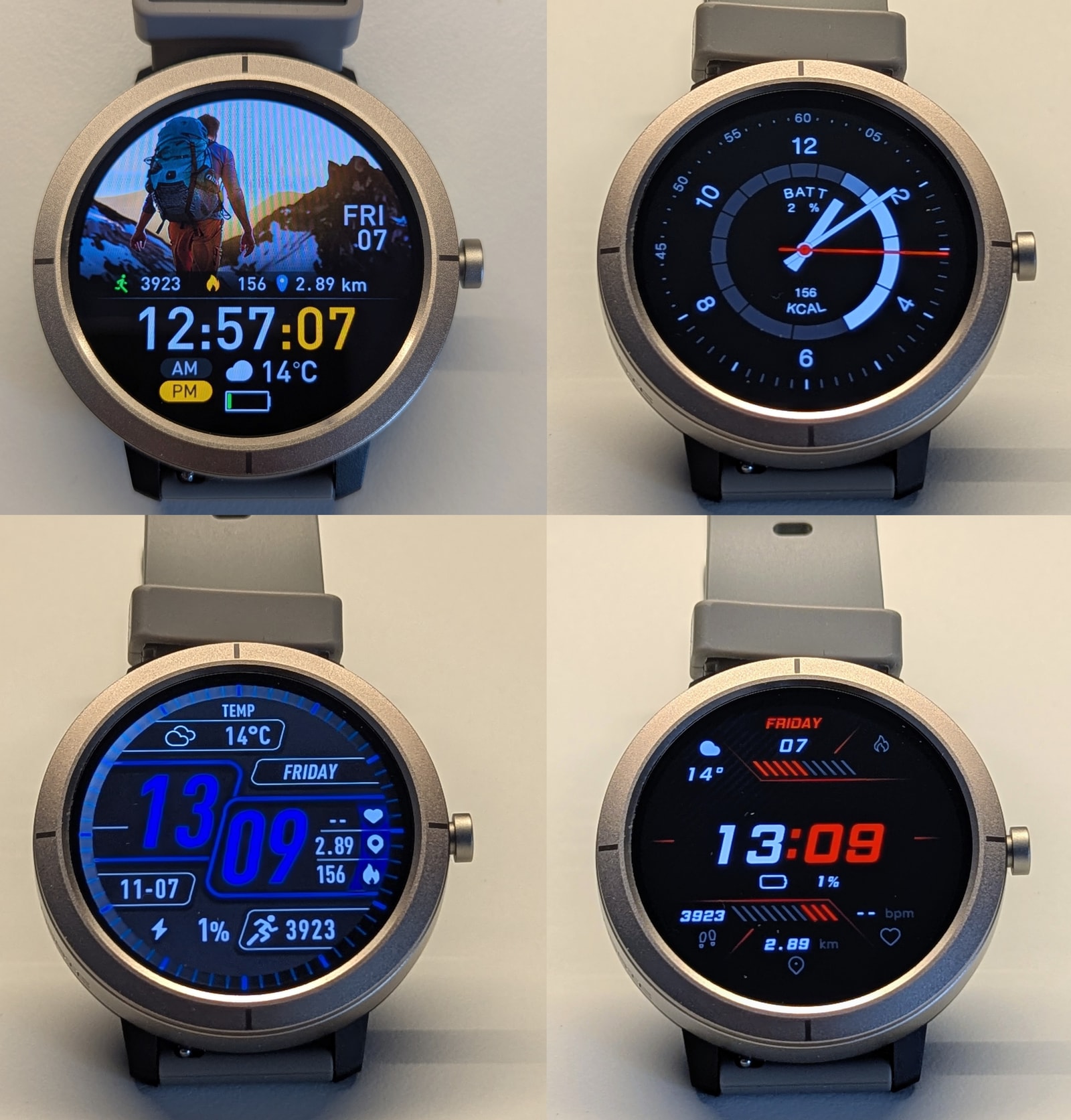 DM76 watch faces