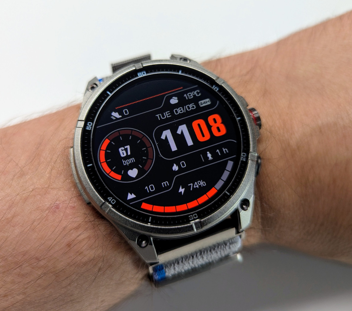 FT66 Smartwatch Review - On wrist