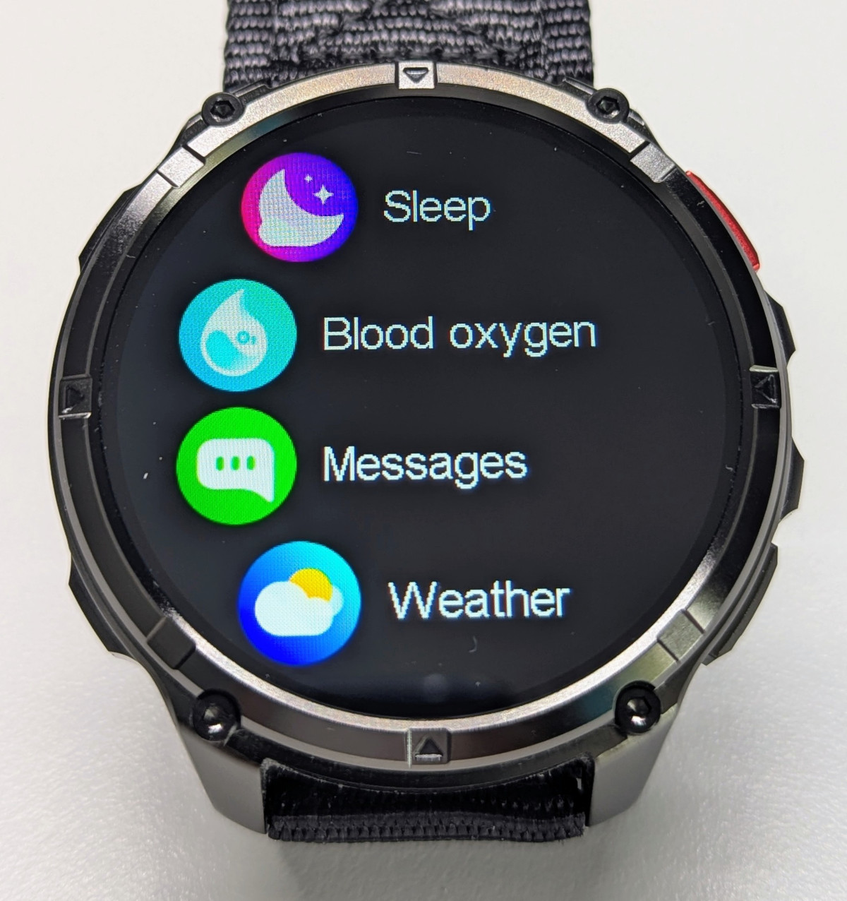 HT33 apps menu