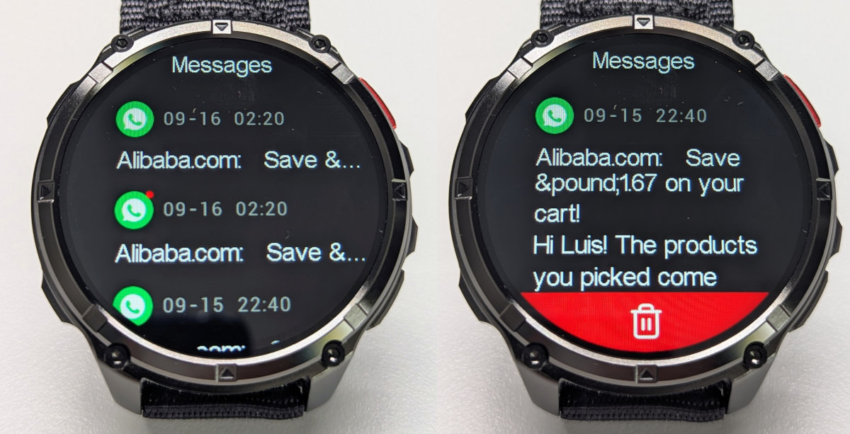 HT33 notifications