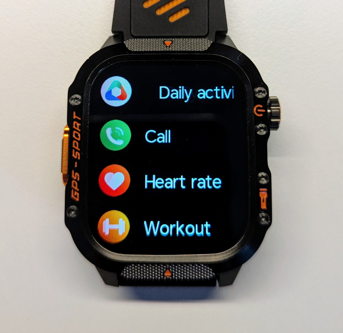 HT36 apps menu
