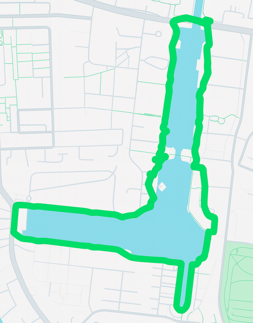 K67A GPS route