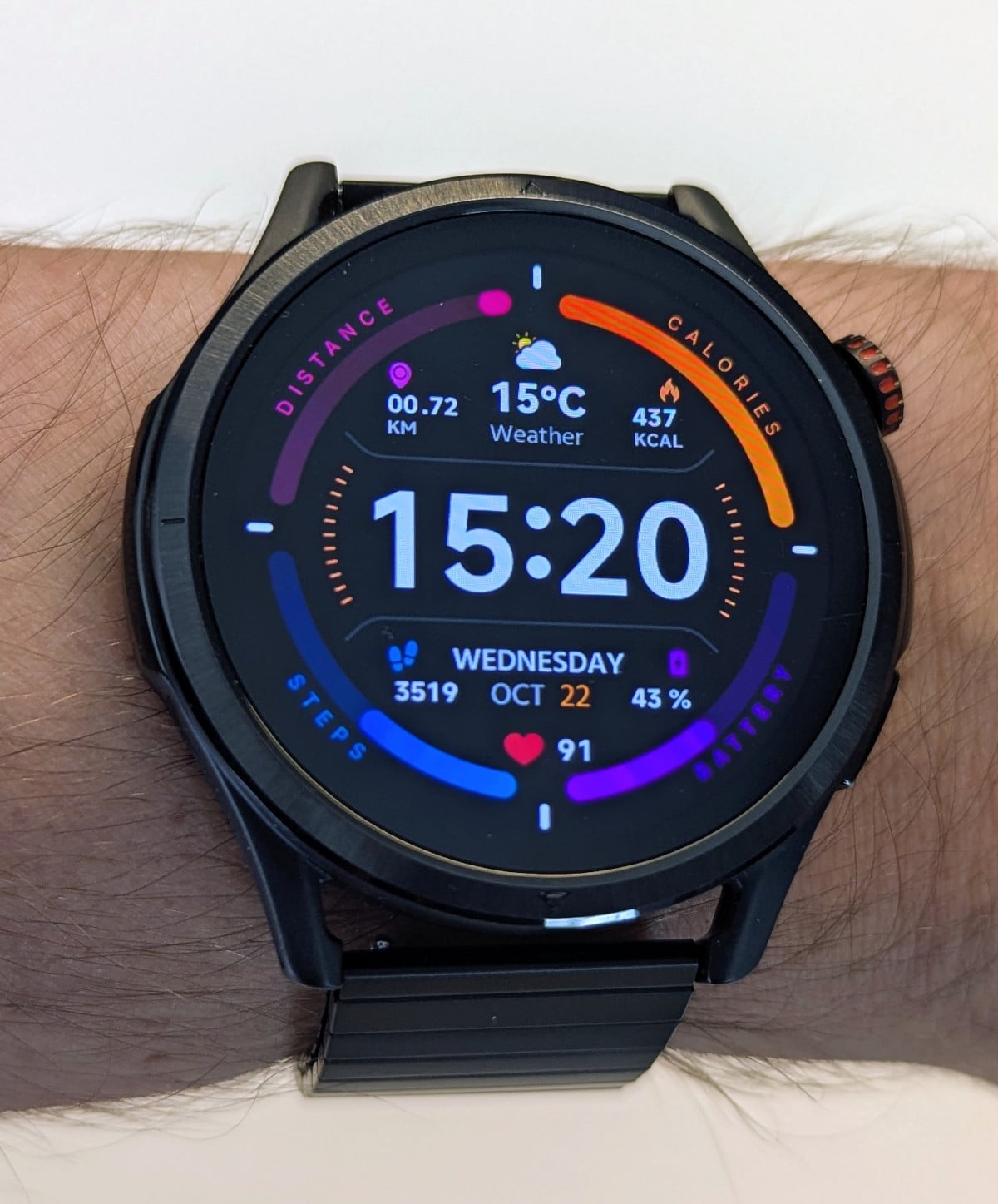 Kospet Magic R10 worn on wrist