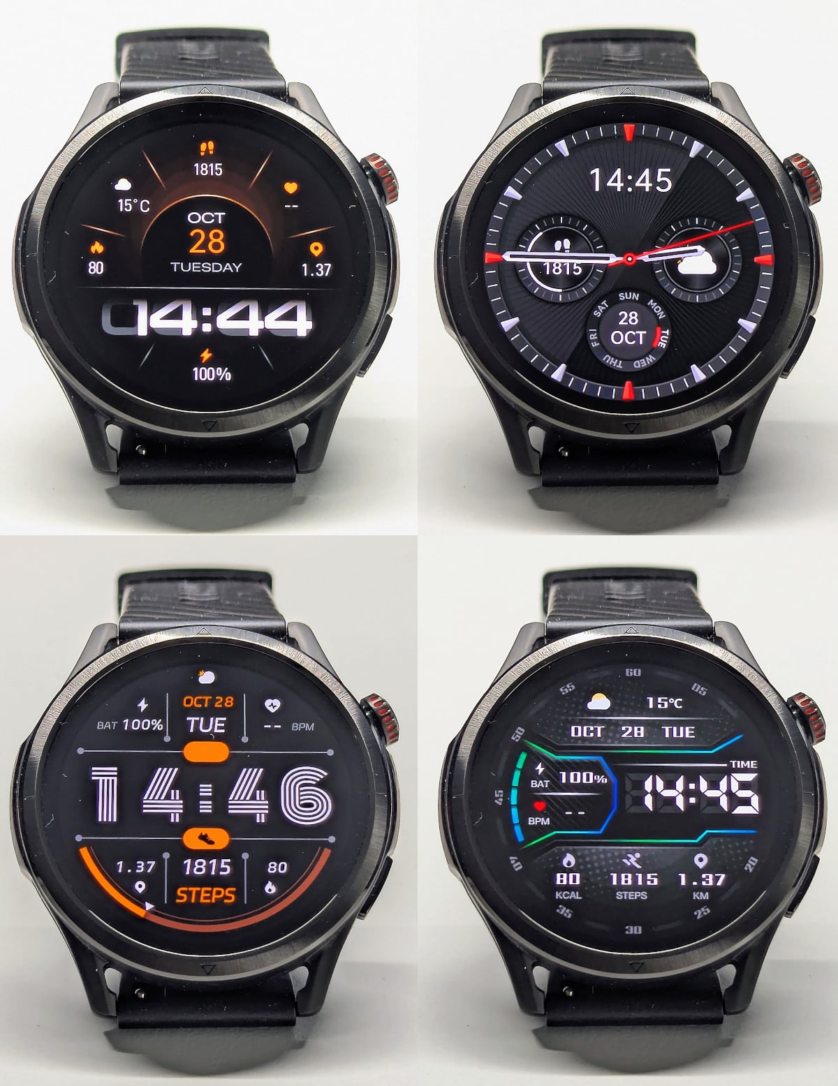 Kospet Magic R10 watch face selection