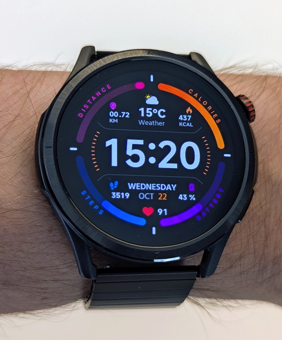 Kospet Magic R10 worn on wrist