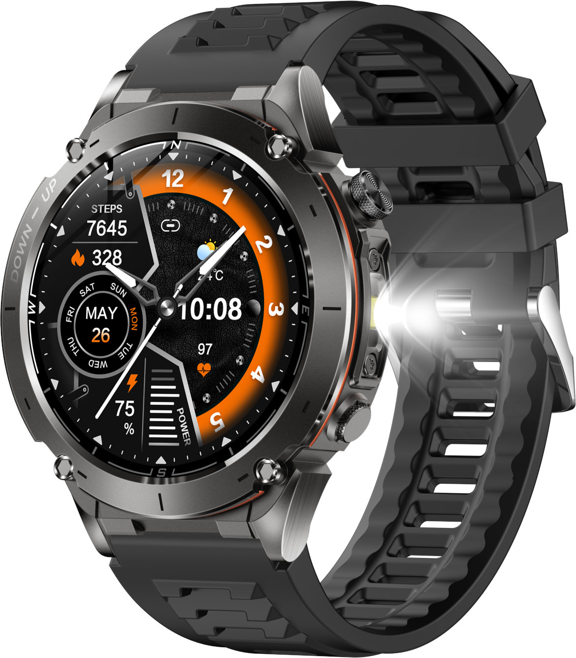 Y101 Smartwatch Review - Stock image